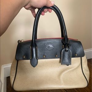 DOONEY & BOURKE Handbag - Black/Beige with Red